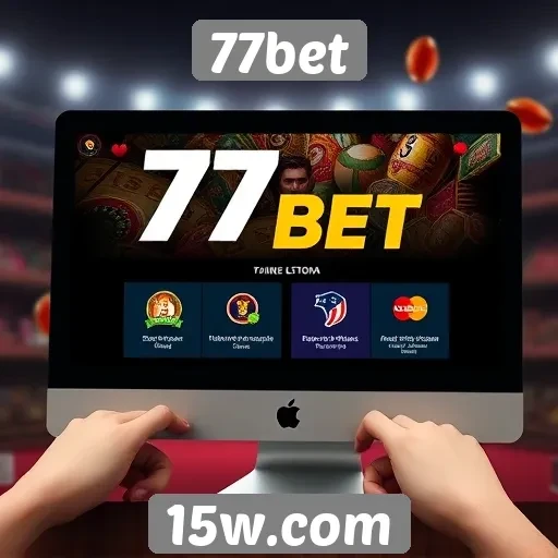 Interface do usuário do 77bet é intuitiva